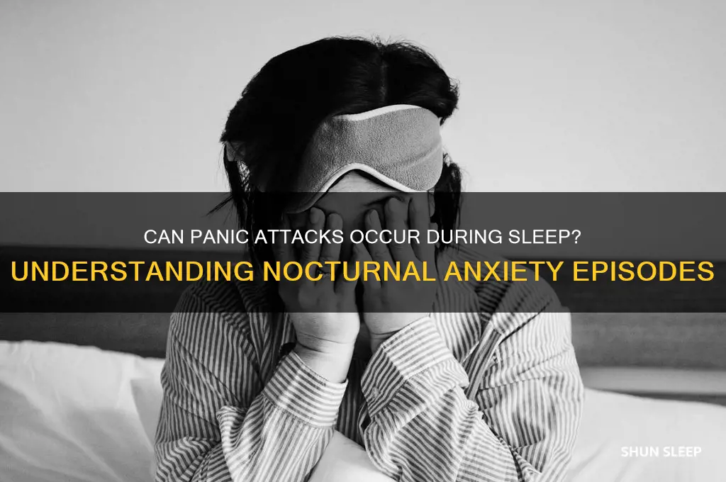 can you get panic attacks while sleeping