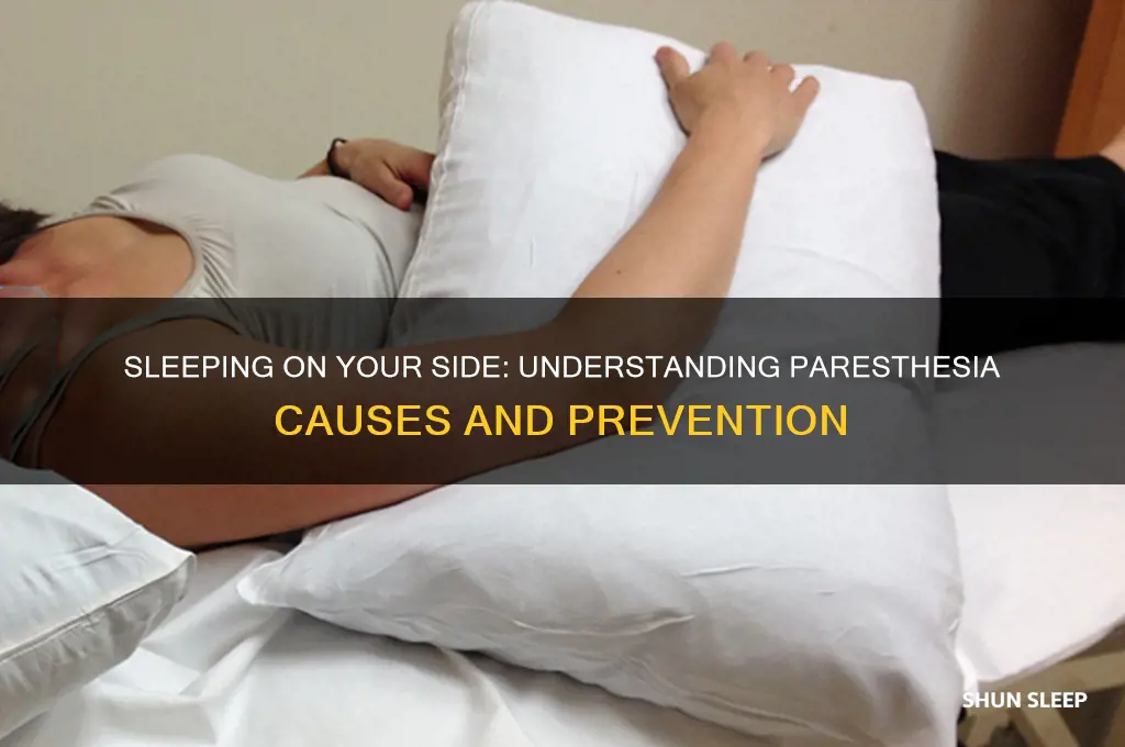 can you get paresthesia by sleeping on side