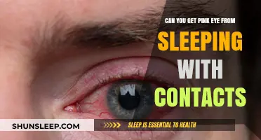 Sleeping with Contacts: Risks and Pink Eye Concerns Explained