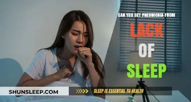Lack of Sleep and Pneumonia: Unraveling the Surprising Connection