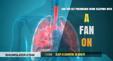 Sleeping with a Fan On: Does It Cause Pneumonia?