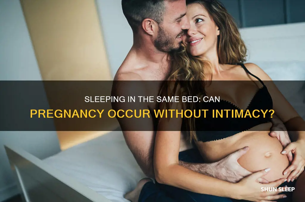 can you get pregnant sleeping same bed