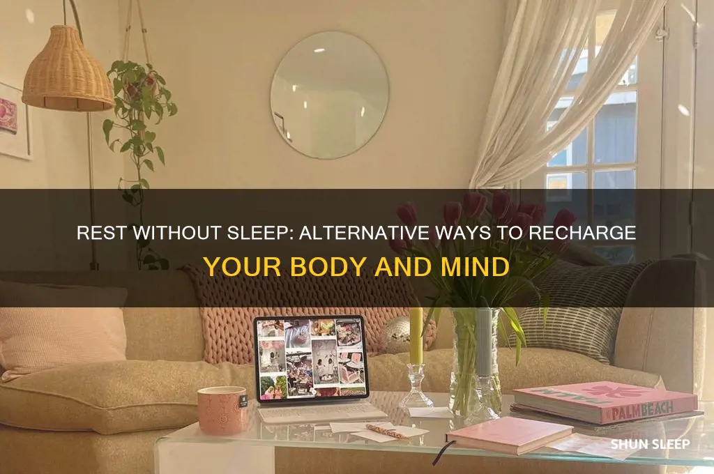 can you get rest without sleeping