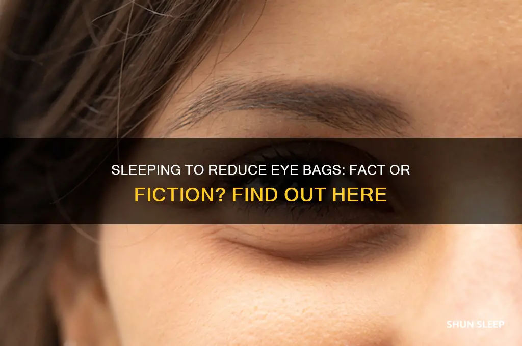 can you get rid of bags by sleeping