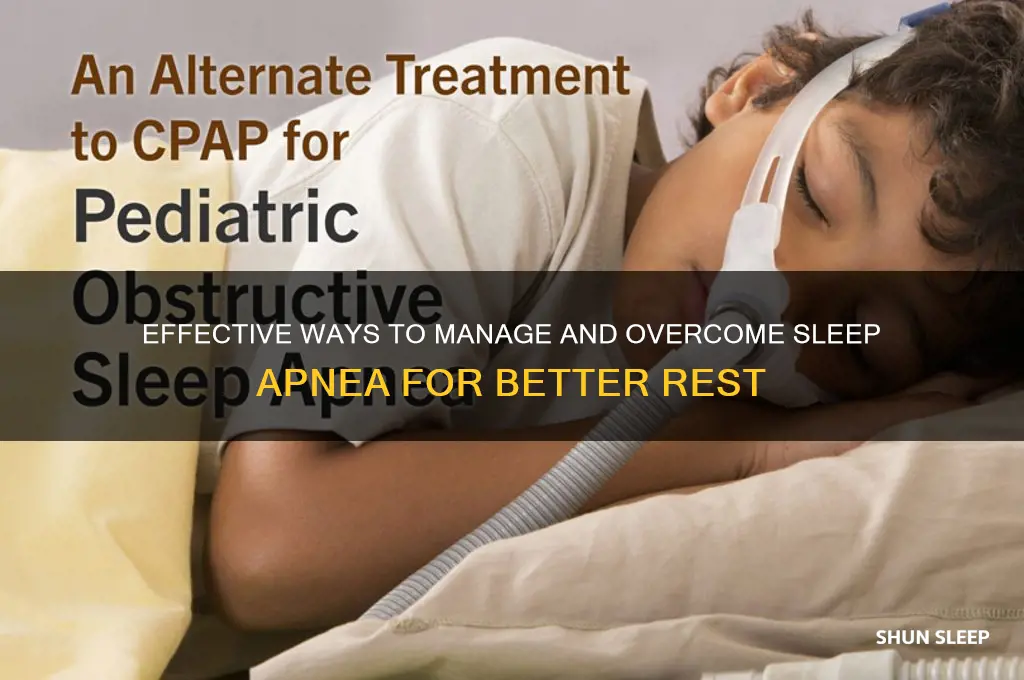 can you get rid of sleep apena