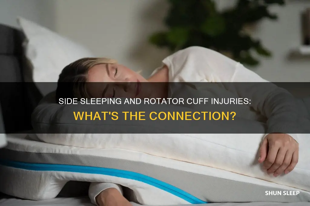 can you get rotator cuff injury just by side sleeping