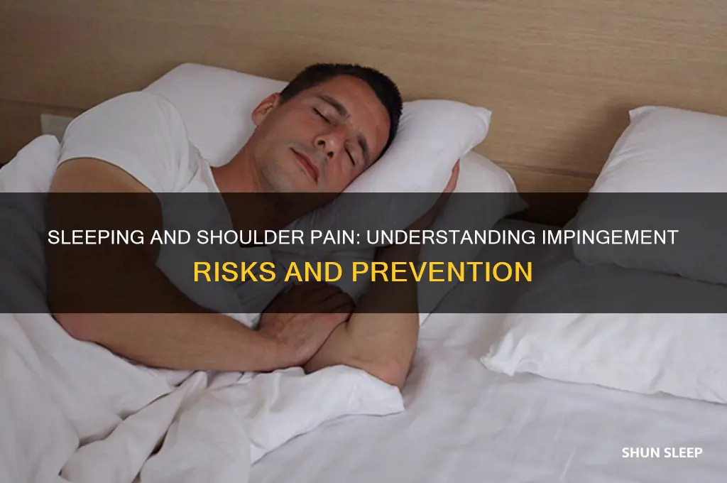 can you get shoulder impingement from sleeping