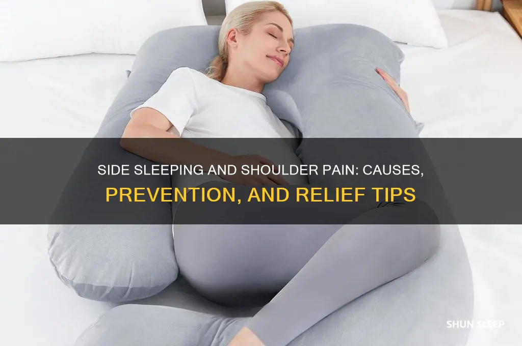 can you get shoulder pain from sleeping on your side