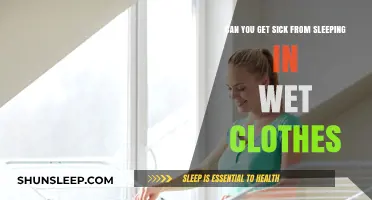 Sleeping in Wet Clothes: Health Risks and How to Stay Safe