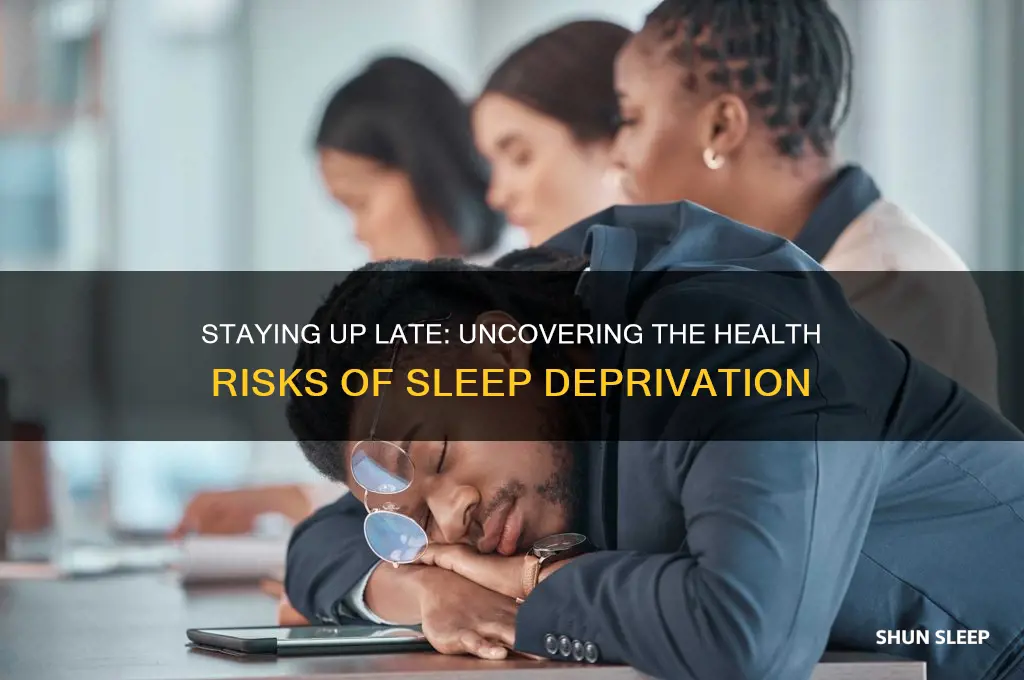 can you get sick from staying up late