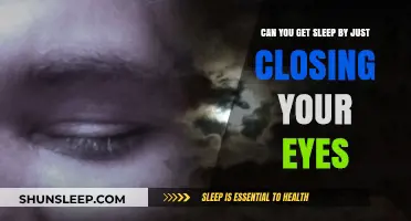 Closing Eyes vs. Quality Sleep: Unraveling the Myth of Instant Rest