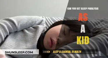 Sleep Paralysis in Children: Understanding the Rare Phenomenon