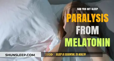 Melatonin and Sleep Paralysis: Unraveling the Connection and Risks