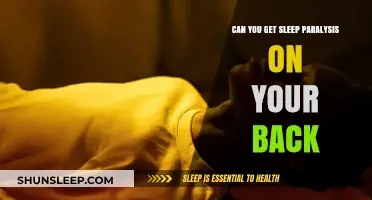 Sleeping on Your Back: Unveiling the Truth About Sleep Paralysis