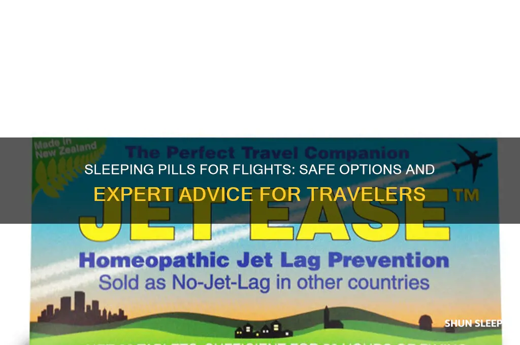 can you get sleeping pills for flying