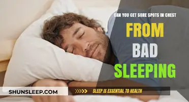 Sore Chest Spots: Could Your Sleep Position Be the Culprit?