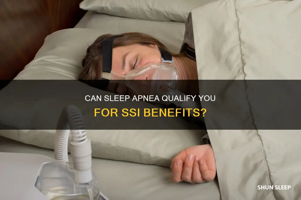 can you get ssi for sleep apnea