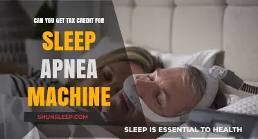Tax Credit for Sleep Apnea Machines: What You Need to Know