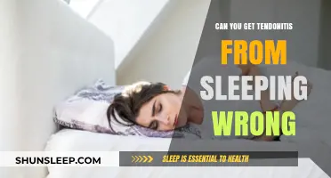 Sleeping Wrong and Tendonitis: Unraveling the Surprising Connection