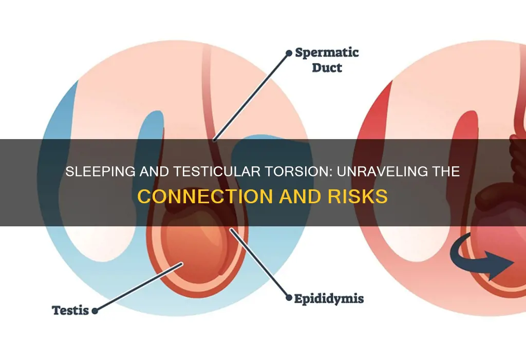 can you get testicular torsion from sleeping