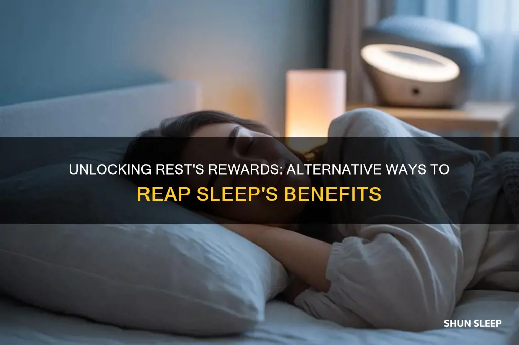 can you get the benefits of sleep without sleeping