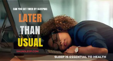 Sleeping Later Than Usual: Does It Cause Unexpected Fatigue?