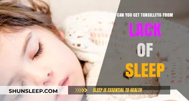 Lack of Sleep and Tonsillitis: Uncovering the Surprising Connection