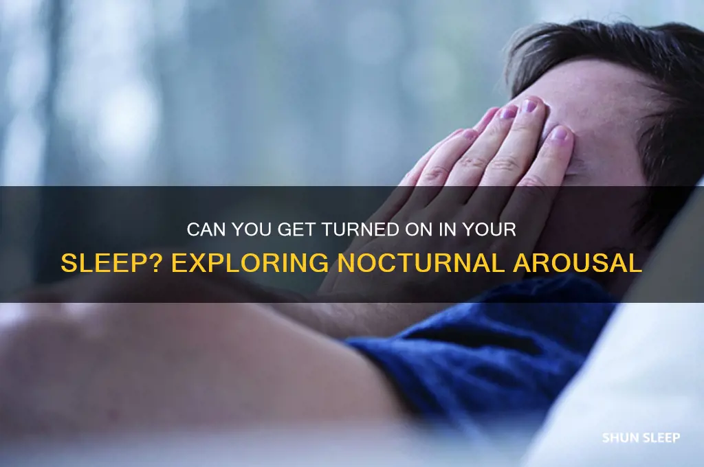 can you get turned on in your sleep
