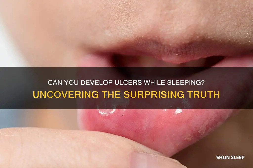 can you get ulcers in sleep