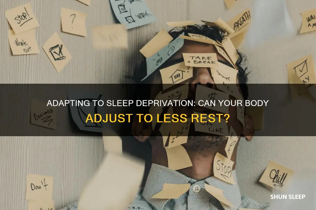 can you get used to being sleep deprived