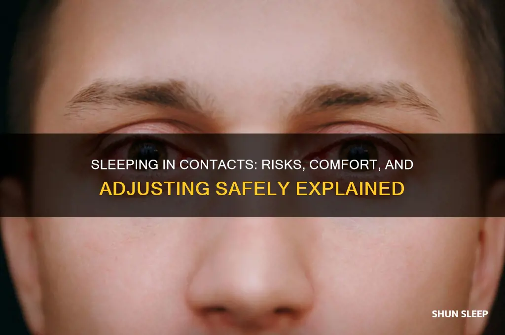 can you get used to sleeping in contacts