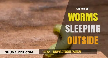 Sleeping Under the Stars: Can You Really Catch Worms Outdoors?