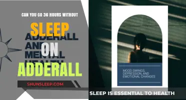 Sleepless on Adderall: Exploring the Limits of Wakefulness