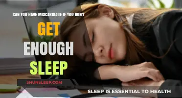 Lack of Sleep and Miscarriage Risk: What’s the Connection?