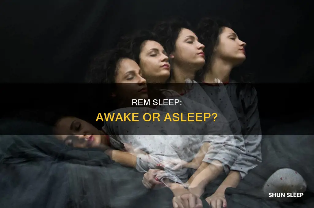 can you have rem sleep while awake