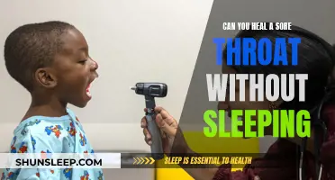 Healing Sore Throat: Sleep-Free Strategies