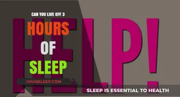 Sleepless Nights: Is 3 Hours of Sleep Enough to Thrive?