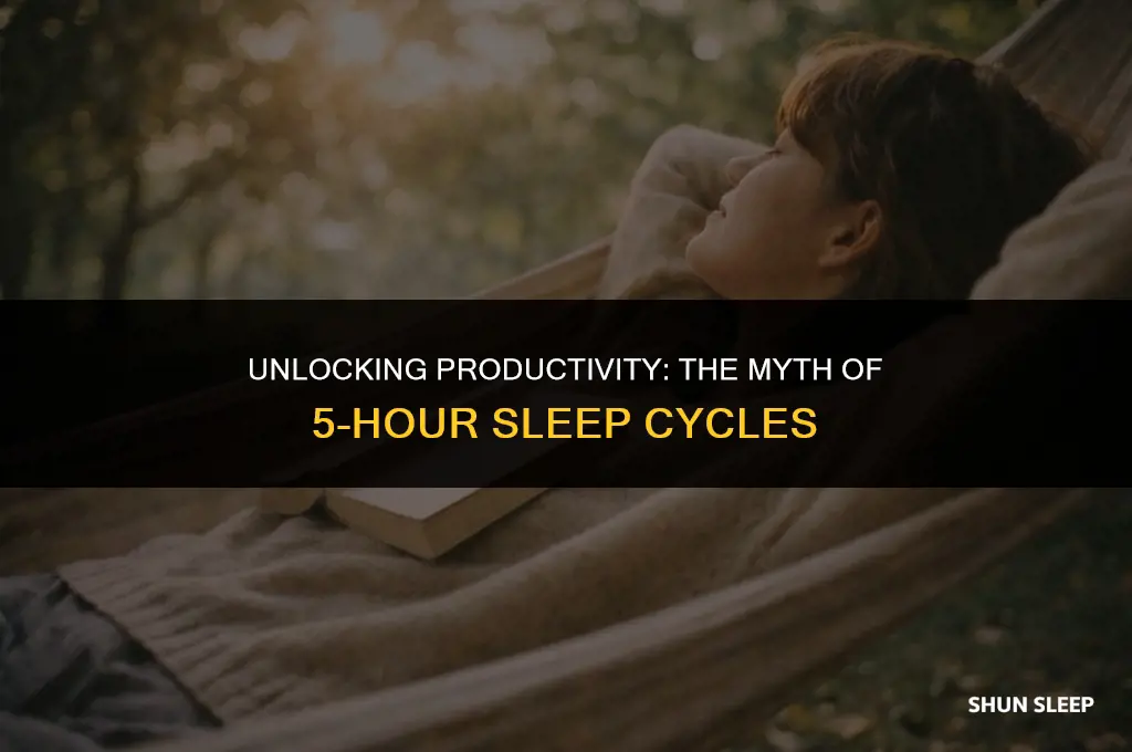can you live on 5 hours of sleep