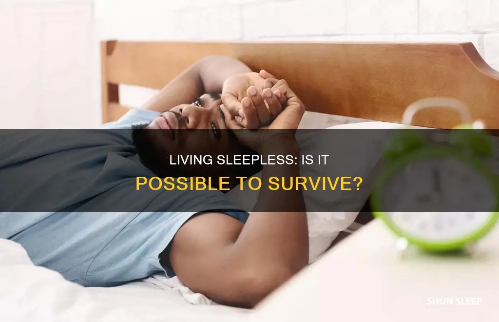 can you live without sleeping for a year