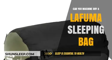 How to Safely Machine Dry Your Lafuma Sleeping Bag