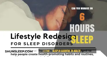 Thriving on Limited Rest: Strategies for Managing with 6 Hours of Sleep