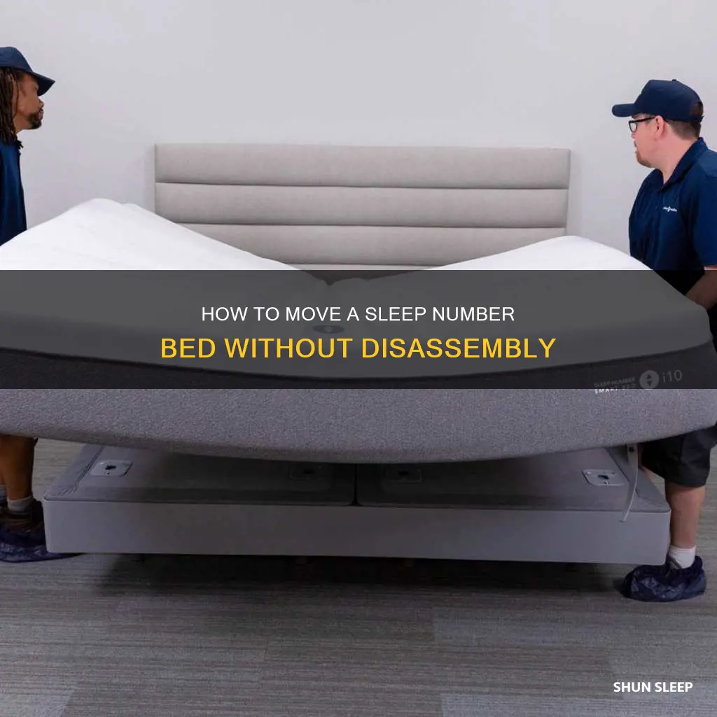 can you move a sleep number mattress without disassembly