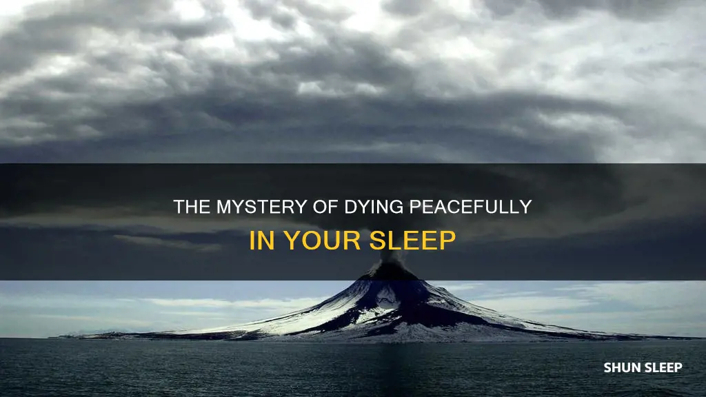 can you only die of old age in your sleep