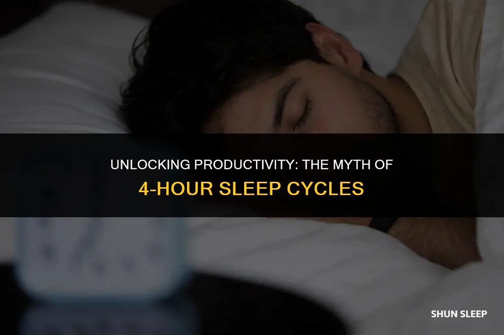 can you only sleep 4 hours a day