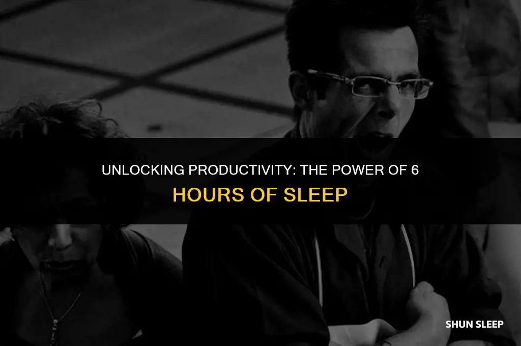 can you only sleep 6 hours a day
