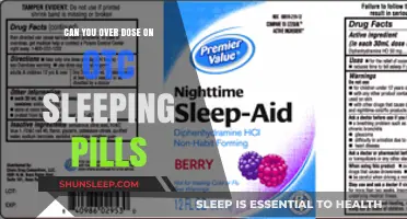 Dangers of Overdosing on OTC Sleeping Pills