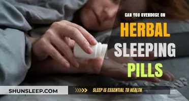 Herbal Sleeping Pills: Overdose Risk and Side Effects