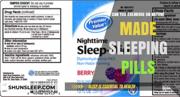 Nature Made Sleeping Pills: What's the Risk of Overdose?