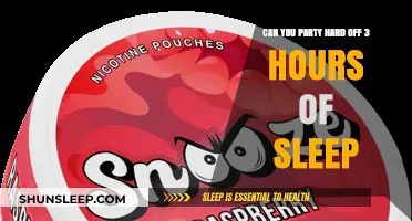Party Hard or Hit Snooze? The Ultimate Guide to Surviving on 3 Hours of Sleep