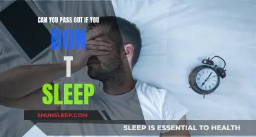 Sleep Deprivation: Can You Really Pass Out?